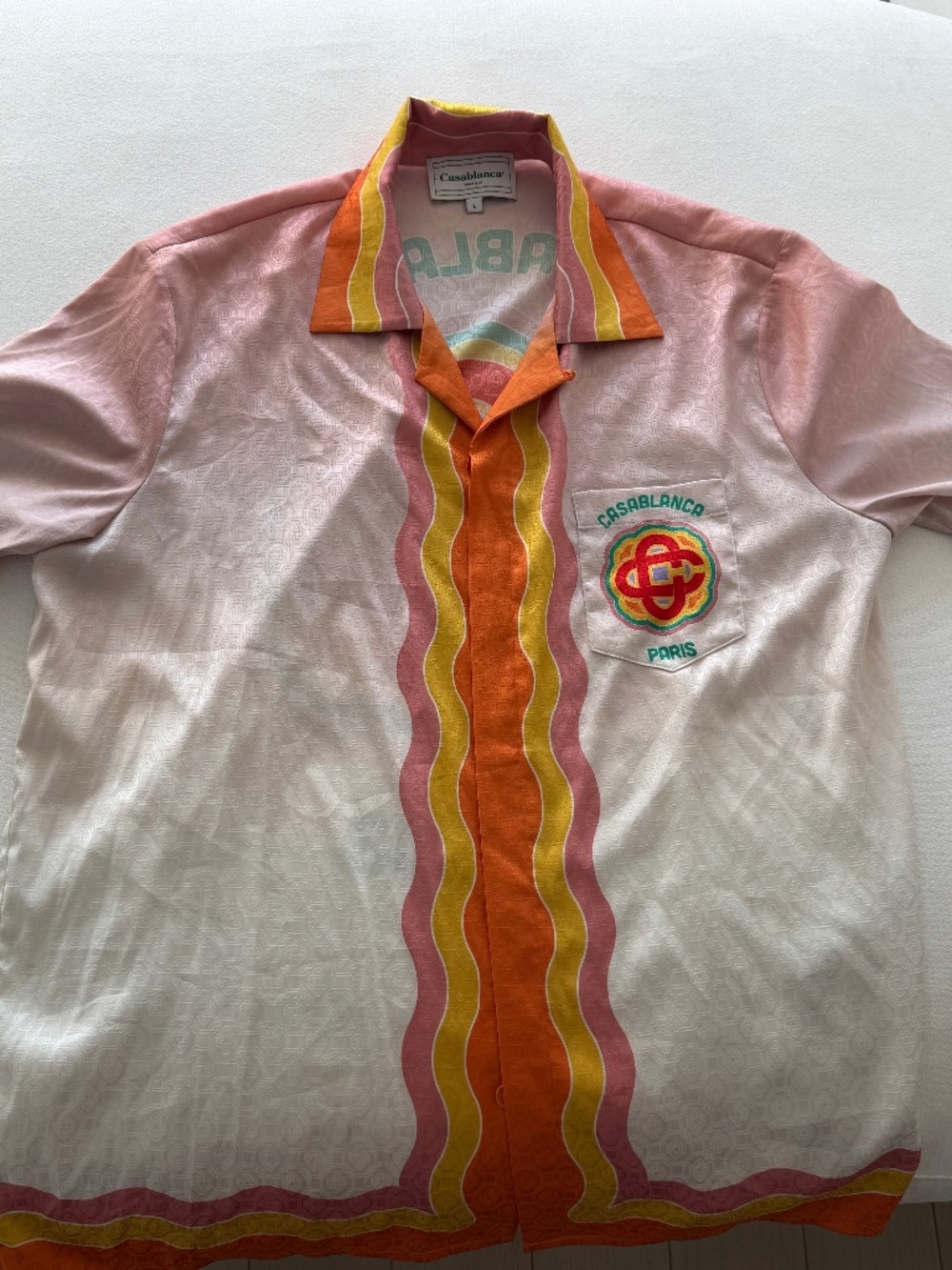 Casablanca Rainbow Monogram Shirt